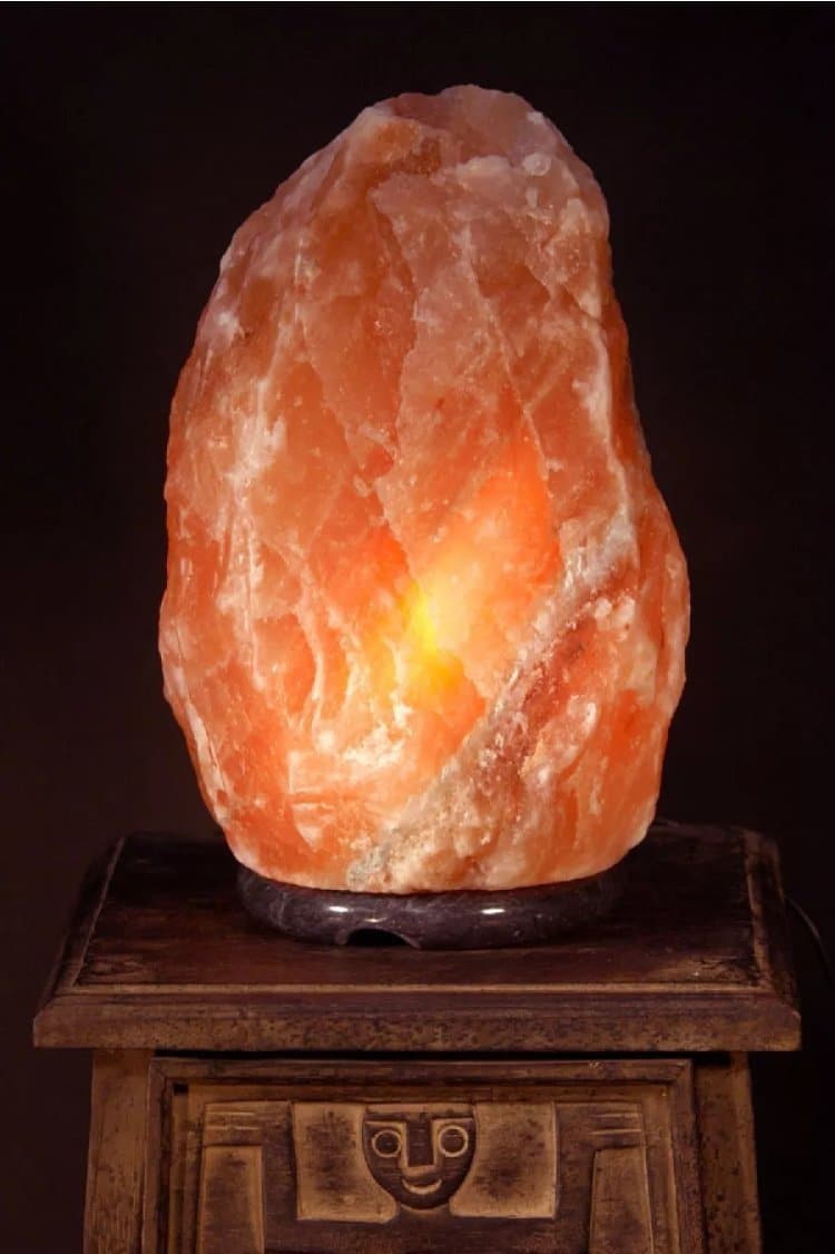 4 Bulb + 100% Premium QUALITY NATURAL PINK HIMALAYAN CRYSTAL ROCK SALT LAMP WITH BUTTON SWITCH AND BRITISH STANDARD ELECTRIC PLUG. 100 % PREMIUM AND FINE QUALITY SOURCEDIY®